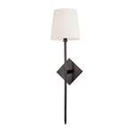Cortland Wall Sconce - Old Bronze / Off White