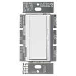 Diva 120-277V LED Driver / Fluorescent Ballast 0-10V Dimmer - Satin Snow