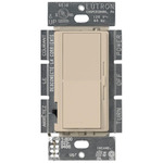 Diva 120-277V LED Driver / Fluorescent Ballast 0-10V Dimmer - Satin Taupe