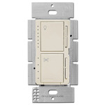 Maestro LED+ Fan / Light Control - Satin Biscuit