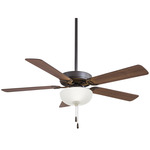 Contractor Ceiling Fan - Oil Rubbed Bronze / Dark Maple / Dark Walnut