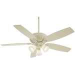 Classica Ceiling Fan with Light - Provencal Blanc / Provencal Blanc / Etched Glass