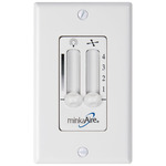 WC110L 4-Speed Fan / Light Wall Control - White