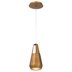 Ingot Mini Pendant - Aged Brass