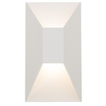 Maglev Outdoor Wall Sconce - White / Etched Glass