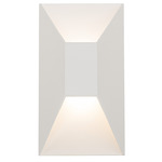 Maglev Outdoor Wall Sconce - White / Etched Glass