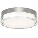 Pi 277V Outdoor Wall / Ceiling Light - Stainless Steel / White