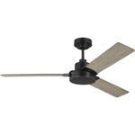 Jovie Ceiling Fan - Aged Pewter / Light Grey Weathered Oak