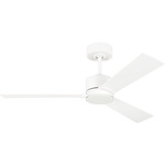 Rozzen Ceiling Fan - Matte White / Matte White