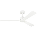 Rozzen Ceiling Fan - Matte White / Matte White