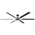 Loft Ceiling Fan with Light - Midnight Black / Midnight Black