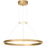 Fiama Pendant - Plated Brass