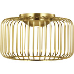 Kai Ceiling Light - Plated Brass
