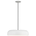 Kosa Pendant - Matte White / Frosted