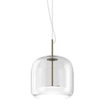 Jube SP P Pendant - Matte Steel / Crystal