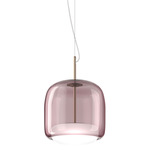 Jube SP P Pendant - Matte Gold / Amethyst