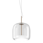 Jube SP P Pendant - Matte Gold / Crystal