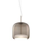 Jube SP P Pendant - Matte Gold / Smoky