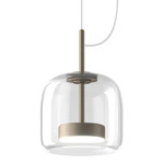 Jube SP S Pendant - Matte Steel / Crystal