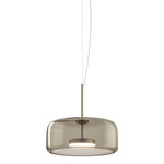 Jube SP 1G Pendant - Matte Steel / Smoky