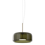 Jube SP 1G Pendant - Matte Steel / Antique Green