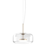 Jube SP 1G Pendant - Matte Gold / Crystal