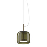 Jube SP 1P Pendant - Matte Steel / Antique Green