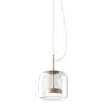 Jube SP 1P Pendant - Matte Gold / Crystal