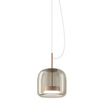 Jube SP 1P Pendant - Matte Gold / Smoky