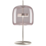 Jube Table Lamp - Matte Steel / Amethyst