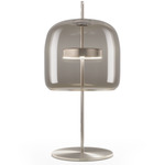 Jube Table Lamp - Matte Steel / Smoky