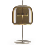 Jube Table Lamp - Matte Steel / Burnt Earth