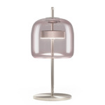 Jube Table Lamp - Matte Steel / Amethyst