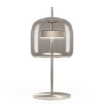 Jube Table Lamp - Matte Steel / Smoky