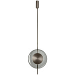 Pendulum Pendant - Bronze / Clear