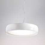 Treviso Large Pendant- Overstock - White / Opal