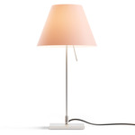 Costanzina Table Lamp - Aluminum / Edgy Pink