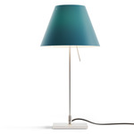 Costanzina Table Lamp - Aluminum / Petroleum Blue