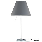 Costanza Fixed Height Table Lamp - Aluminum / Concrete Grey