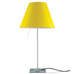Costanza Fixed Height Table Lamp - Aluminum / Smart Yellow