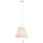 Costanza Pendant - White / White