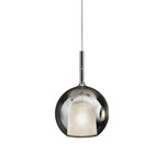 Glo Pendant - Matte Titanium / Mirroring Silver