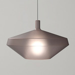 Mom Low Pendant - Matte Black / Matte Powder Pink