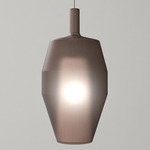 Mom Tall Pendant - Matte Black / Matte Sand