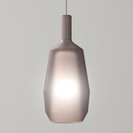 Mom Slim Pendant - Matte Black / Matte Powder Pink