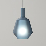 Mom Fatty Pendant - Matte Black / Matte Blue Avio