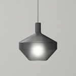 Mom Little Pendant - Matte Titanium / Matte Black