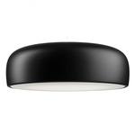 Smithfield Ceiling Light Fixture - Matte Black / White