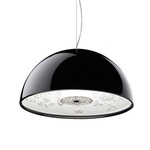 Skygarden Small Pendant - Aluminum / Black