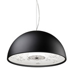 Skygarden Small Pendant - Aluminum / Matte Black